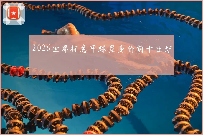 2026世界杯意甲球星身价前十出炉