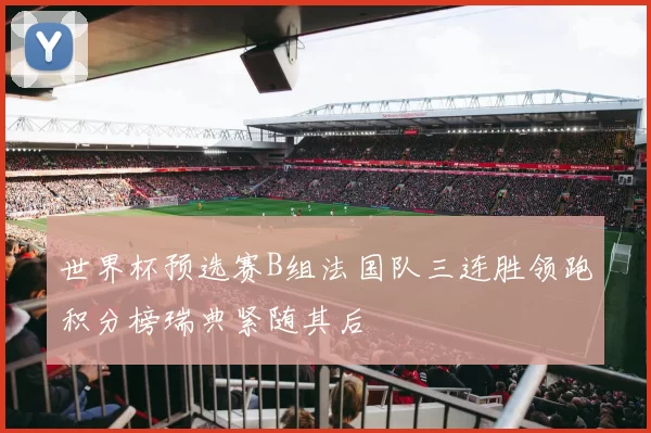 世界杯预选赛B组法国队三连胜领跑积分榜瑞典紧随其后