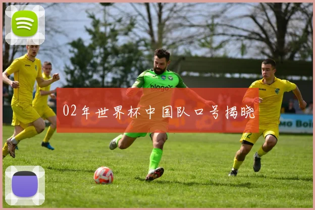 02年世界杯中国队口号揭晓